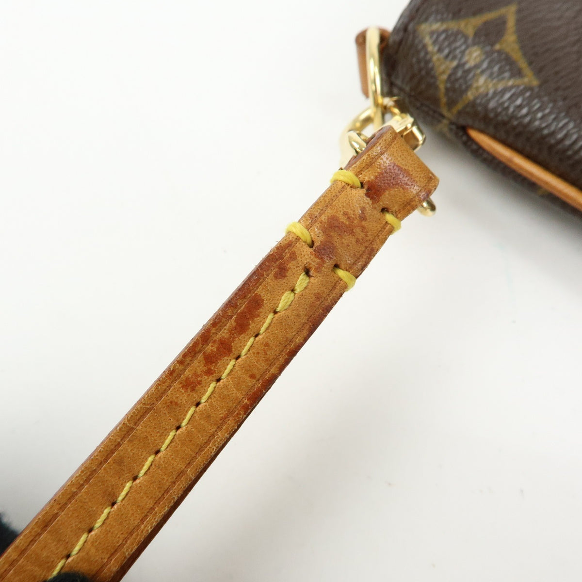 Louis Vuitton Partition Wristlet Clutch Monogram Canvas, Brown, Canvas, Clutch