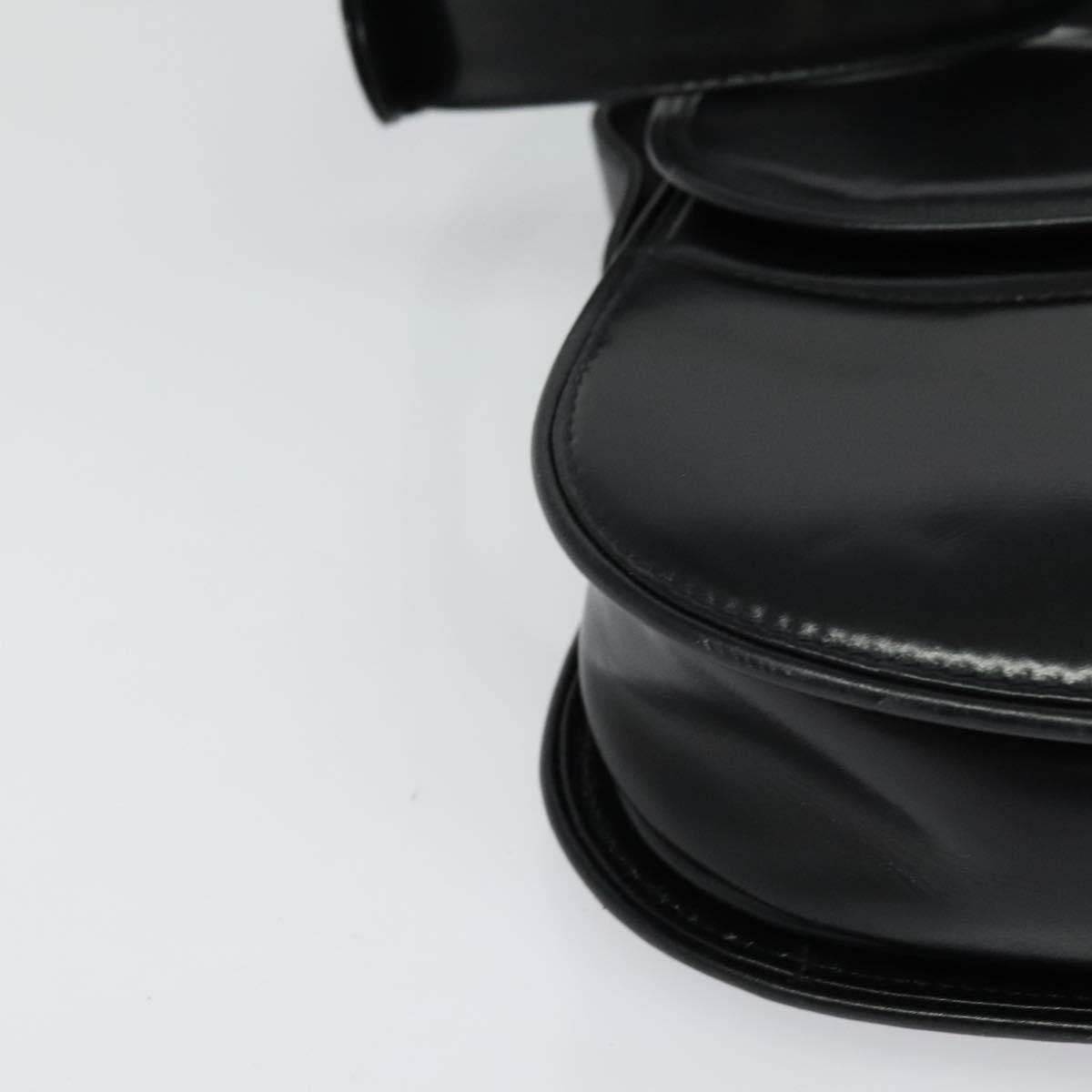 Gucci Vintage Leather, Black, Leather, Shoulder Bag