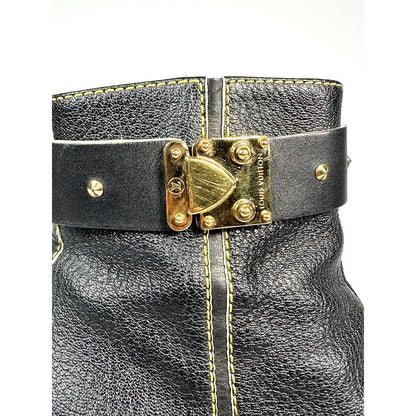 LOUIS VUITTON Suhali Stud Ankle Boots