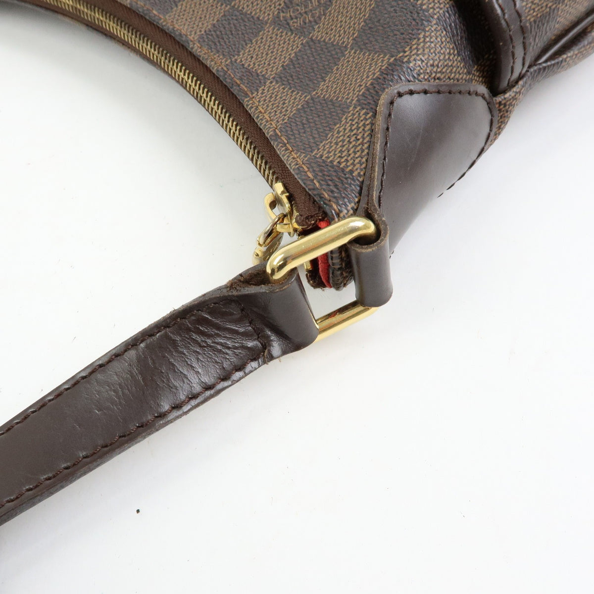 Louis Vuitton Bloomsbury Damier, Brown, Canvas, Shoulder Bag