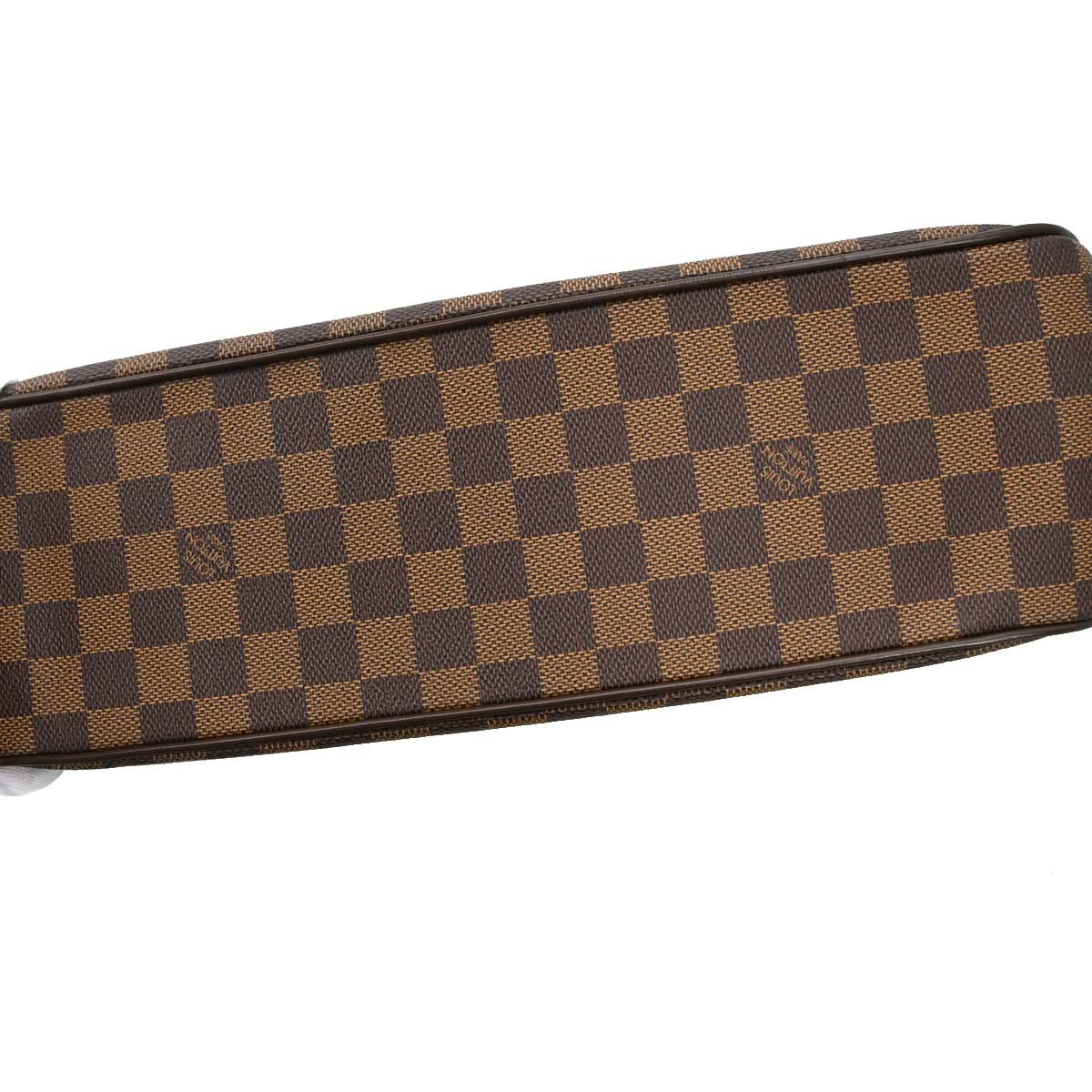 Louis Vuitton Uzes Damier Ebene, Brown, Canvas, Tote Bag