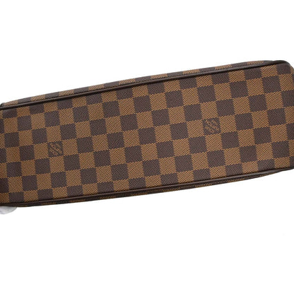 Louis Vuitton Uzes Damier Ebene, Brown, Canvas, Tote Bag