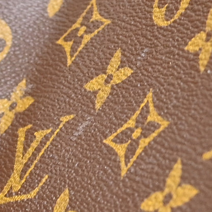 Louis Vuitton Keepall Monogram Canvas, Brown, Canvas, Travel Bag