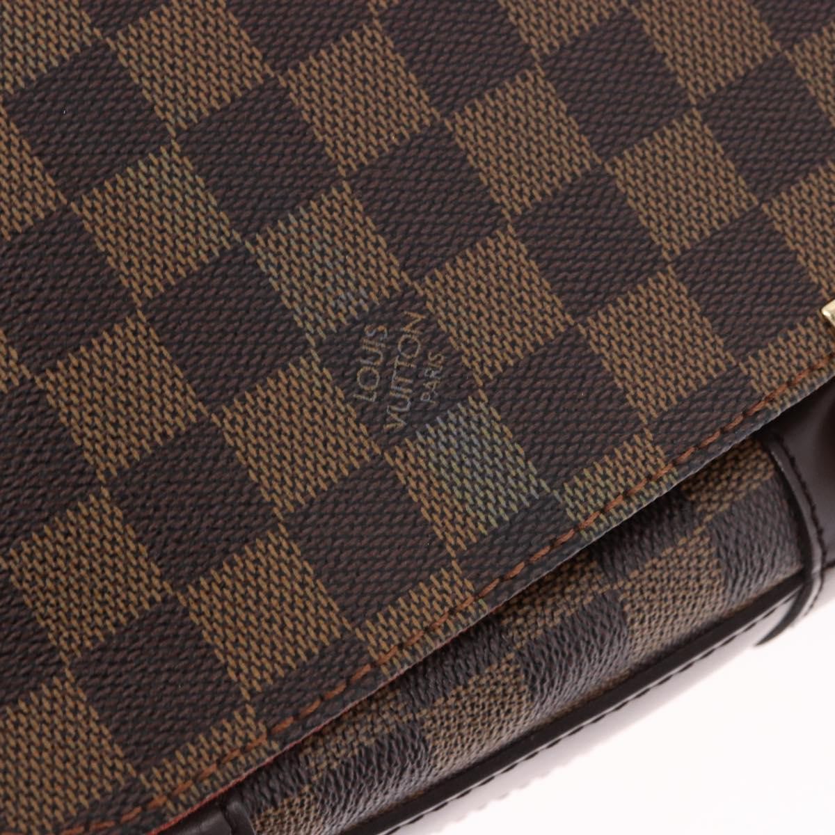 Louis Vuitton Bastille Damier Ebene, Brown, Canvas, Shoulder Bag