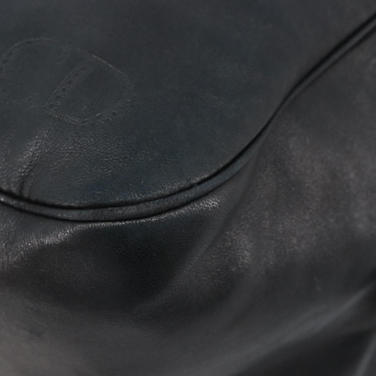 Christian Dior Handbag Leather, Navy, Leather, Handbag