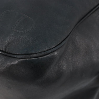 Christian Dior Handbag Leather, Navy, Leather, Handbag