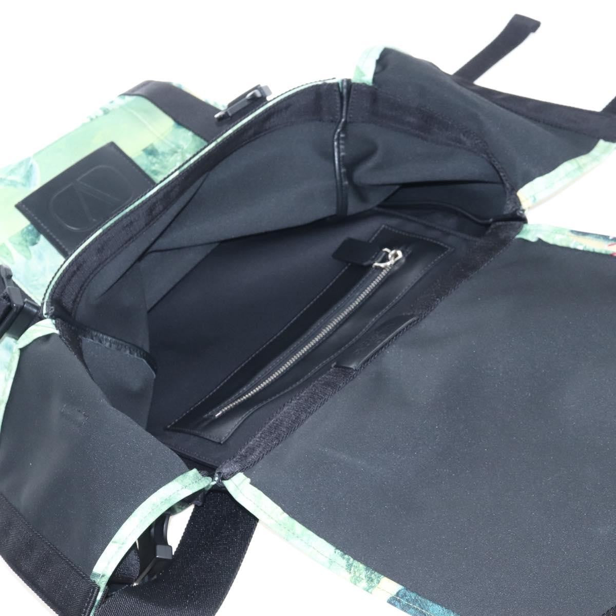 Valentino Garavani x Roger Dean Dragon Printed Nylon, Green, Nylon, Backpack