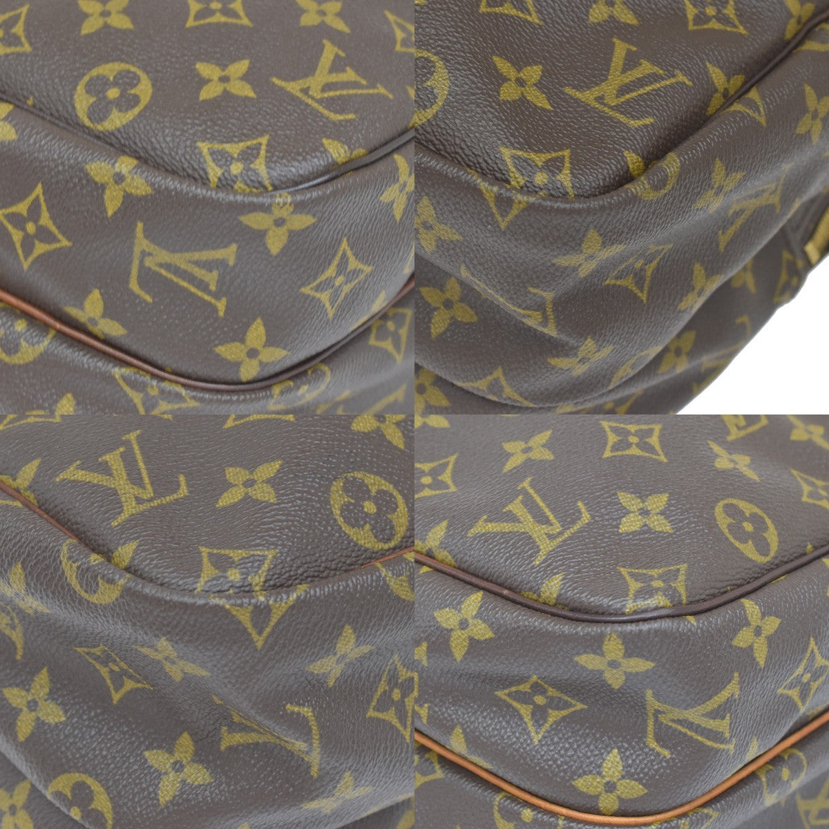 Louis Vuitton Reporter Monogram Canvas, Brown, Canvas, Shoulder Bag