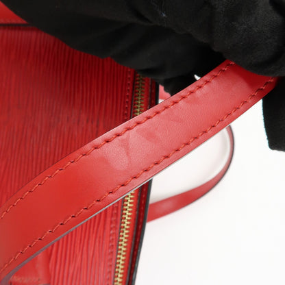 Louis Vuitton Soufflot Epi Leather, Red, Leather, Tote Bag