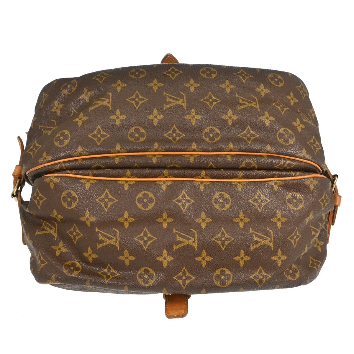 Louis Vuitton Saumur Monogram Canvas, Brown, Canvas, Shoulder Bag