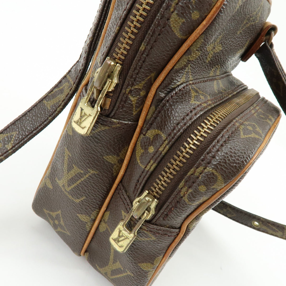 Louis Vuitton Amazone Monogram Canvas, Brown, Canvas, Handbag