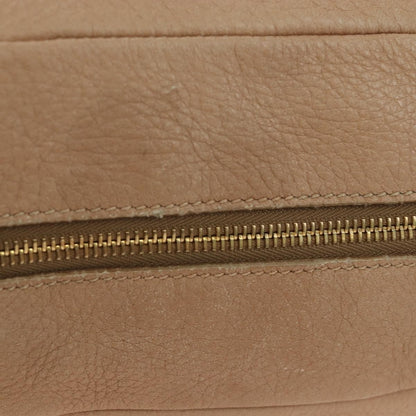 Prada Tote Leather, Beige, Leather, Tote Bag