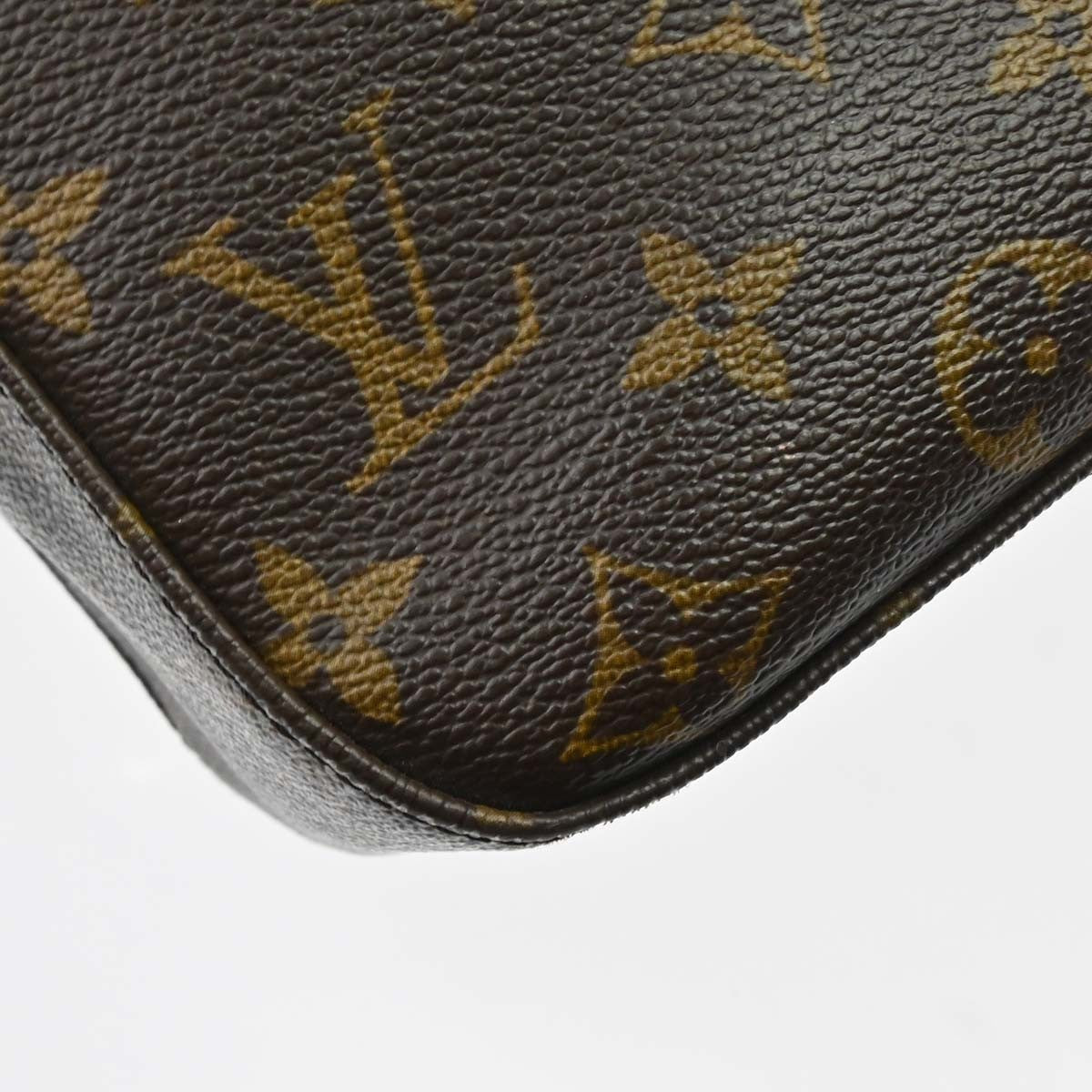 Louis Vuitton Looping Monogram Canvas, Brown, Canvas, Handbag