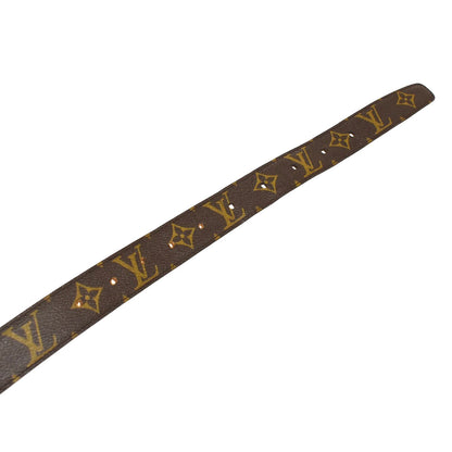 Louis Vuitton Ellipse Belt Monogram Canvas, Brown, Canvas, Belt