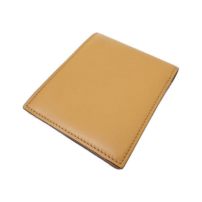 Cartier Bifold Leather, Beige, Leather, Wallet