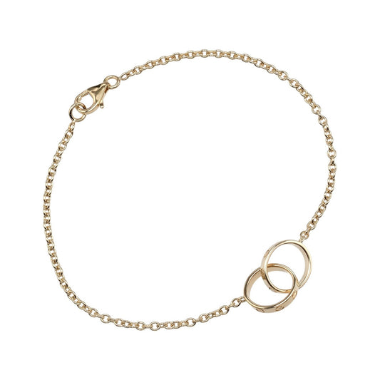 Cartier Love Interlocking 18K Yellow Gold, Gold, Yellow Gold, Bracelet