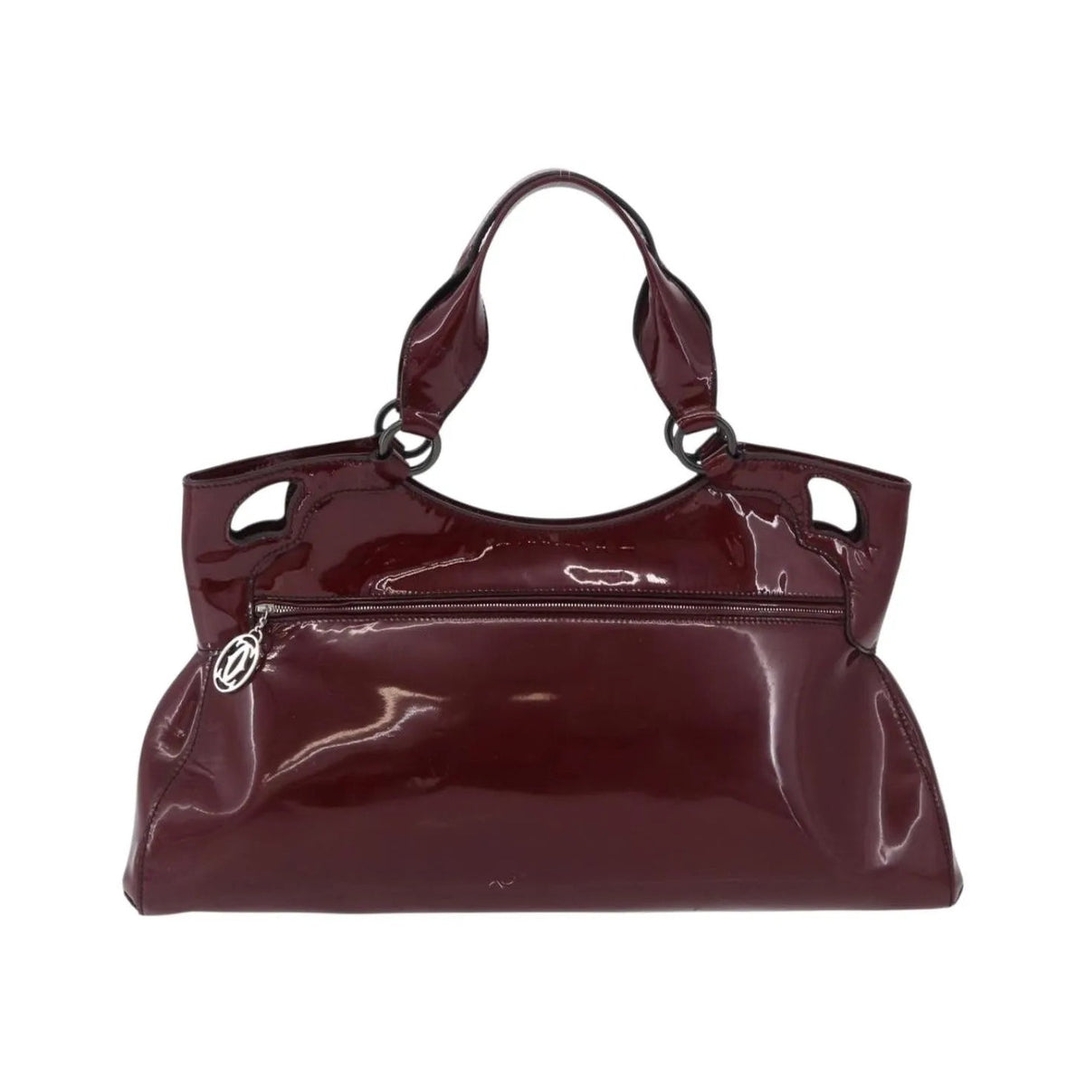 Cartier Marcello Patent leather, Burgundy, Patent Leather, Handbag