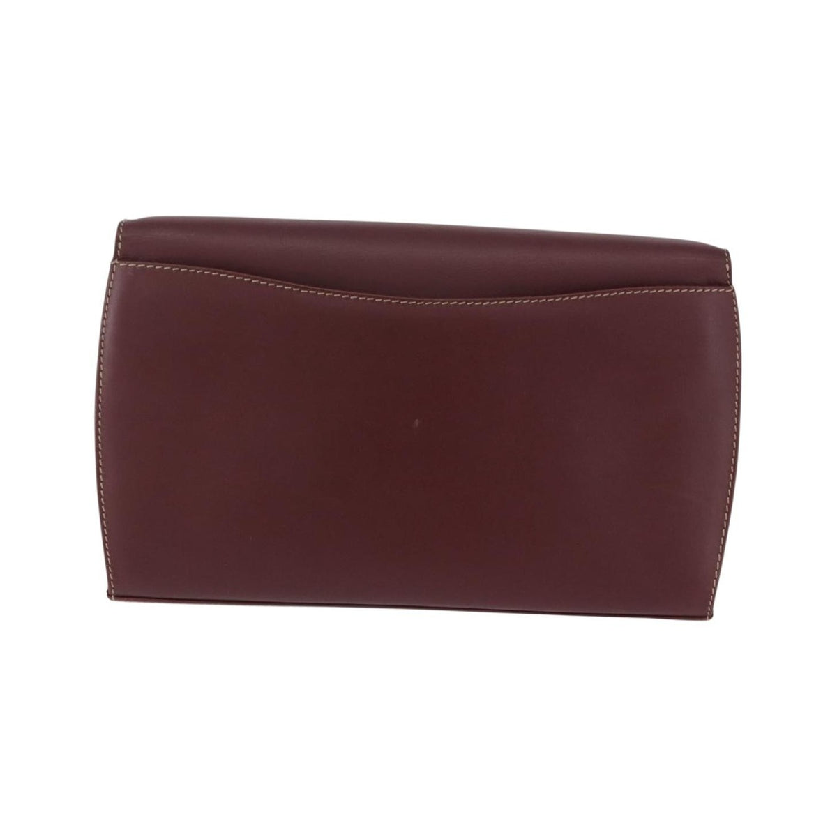 Cartier Must de Cartier Clutch Leather, Burgundy, Leather, Clutch