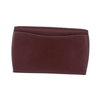 Cartier Must de Cartier Clutch Leather, Burgundy, Leather, Clutch