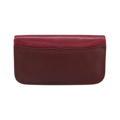 Cartier Must de Cartier Clutch Leather, Burgundy, Leather, Clutch