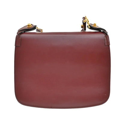 Cartier Must de Cartier Leather, Red, Leather, Shoulder Bag