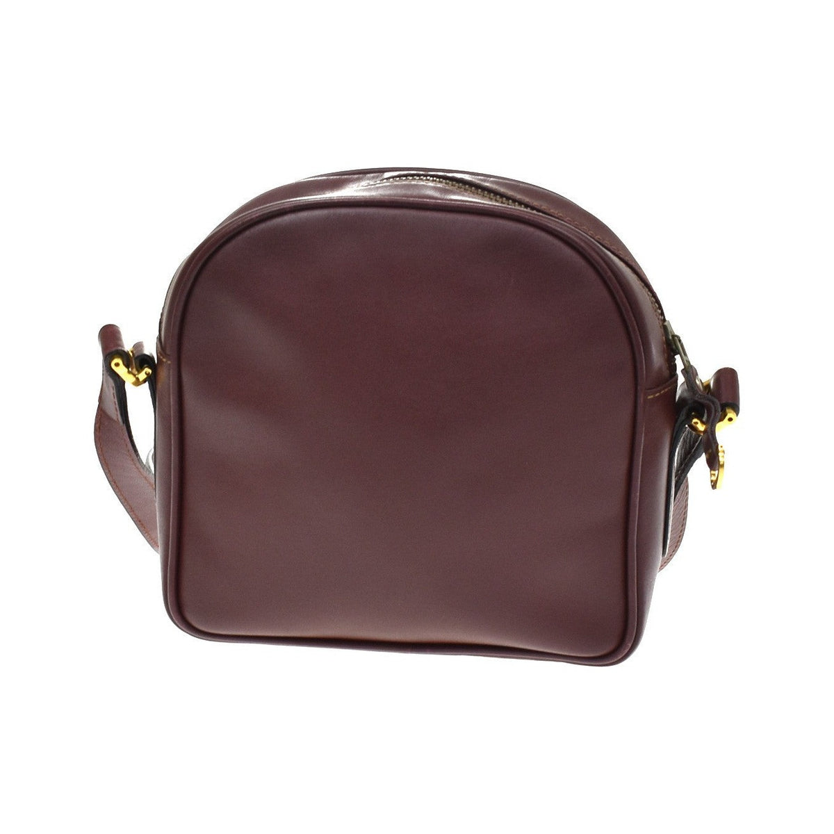 Cartier Must de Cartier Leather, Red, Leather, Shoulder Bag