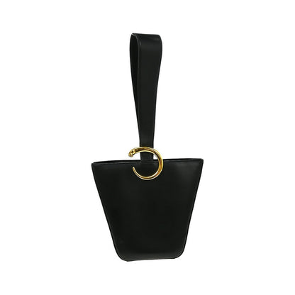 Cartier Panthère Leather, Black, Leather, Handbag