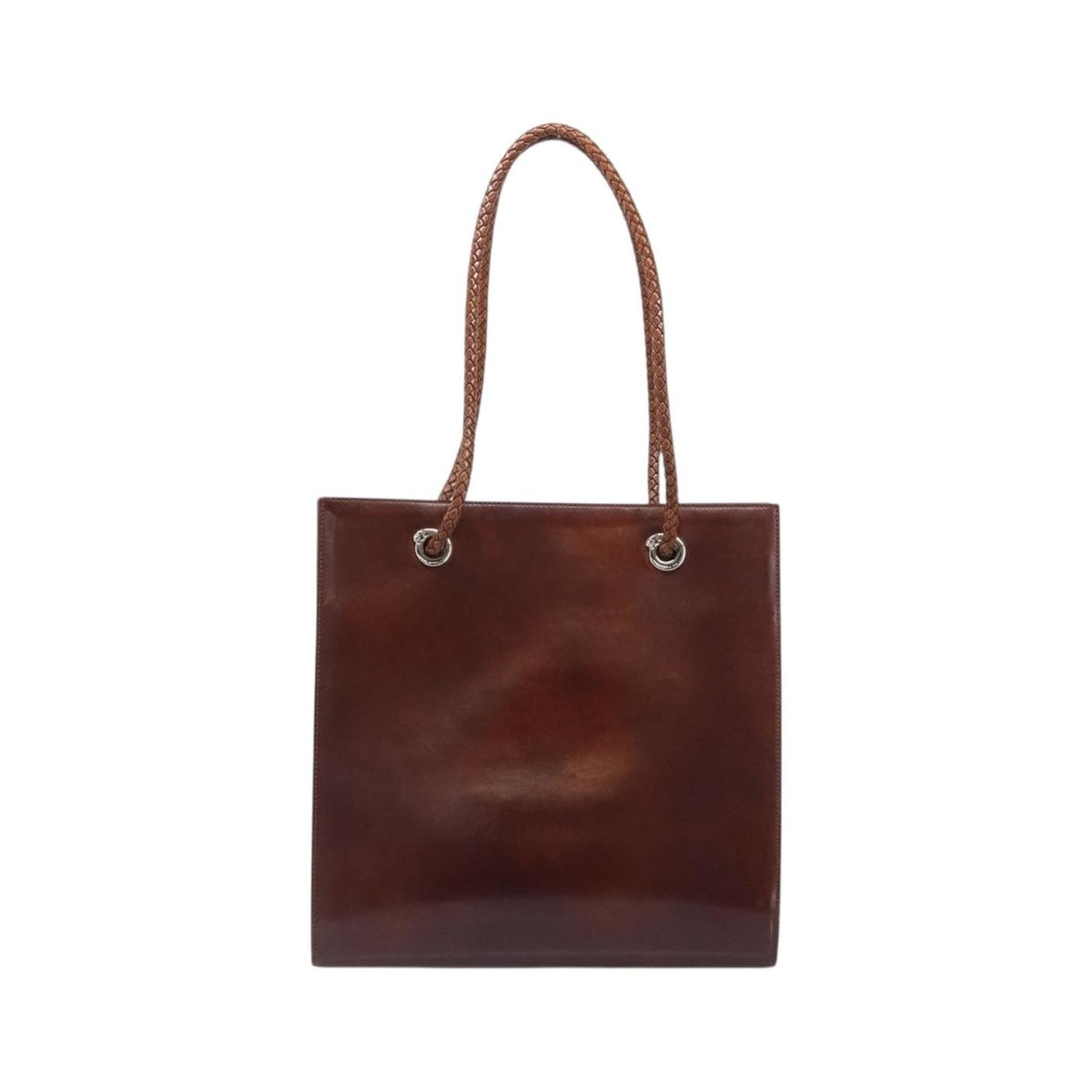 Cartier Panthère Patent Leather, Brown, Patent Leather, Tote Bag