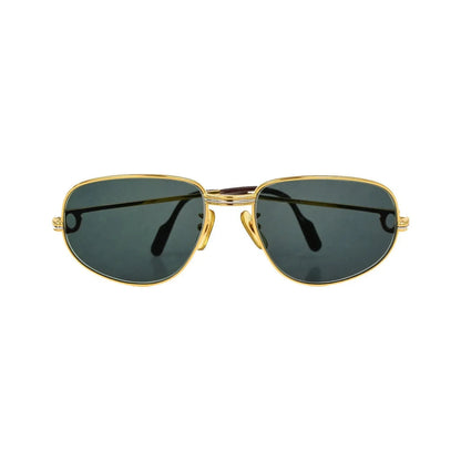Cartier Romance Metal, Gold, Metal, Sunglasses