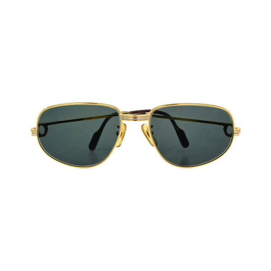 Cartier Romance Metal, Gold, Metal, Sunglasses