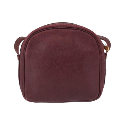 Cartier Tasseled Must de Cartier Leather, Burgundy, Leather, Shoulder Bag
