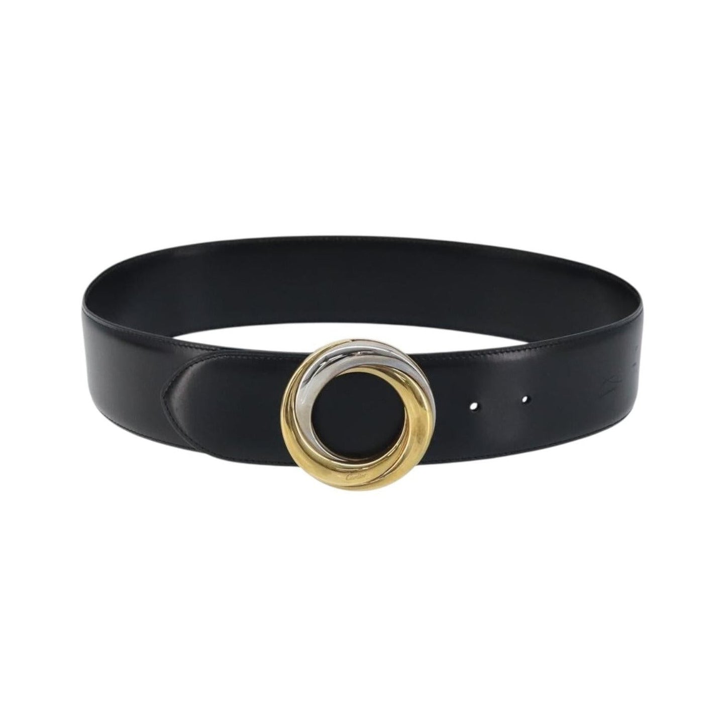 Cartier Trinity belt Leather, Black, Leather, Belt