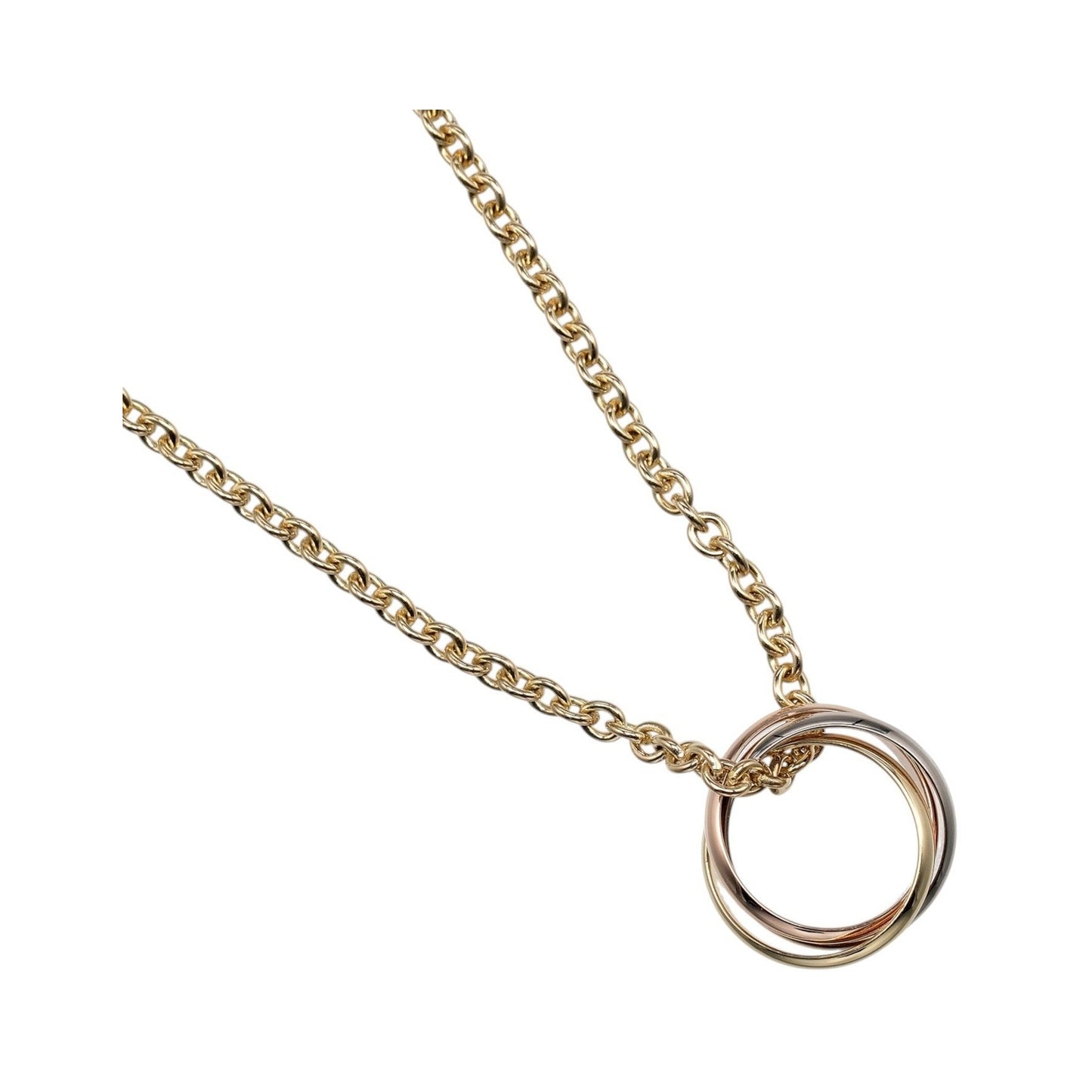 Cartier Trinity Pendant 18K Tricolor Gold, Gold, Yellow Gold, Necklace