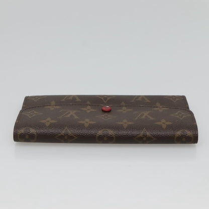 Louis Vuitton Emilie Monogram Canvas, Red, Canvas, Wallet