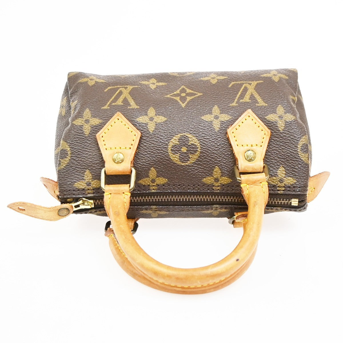 Louis Vuitton Speedy Mini HL Monogram Canvas, Brown, Canvas, Handbag