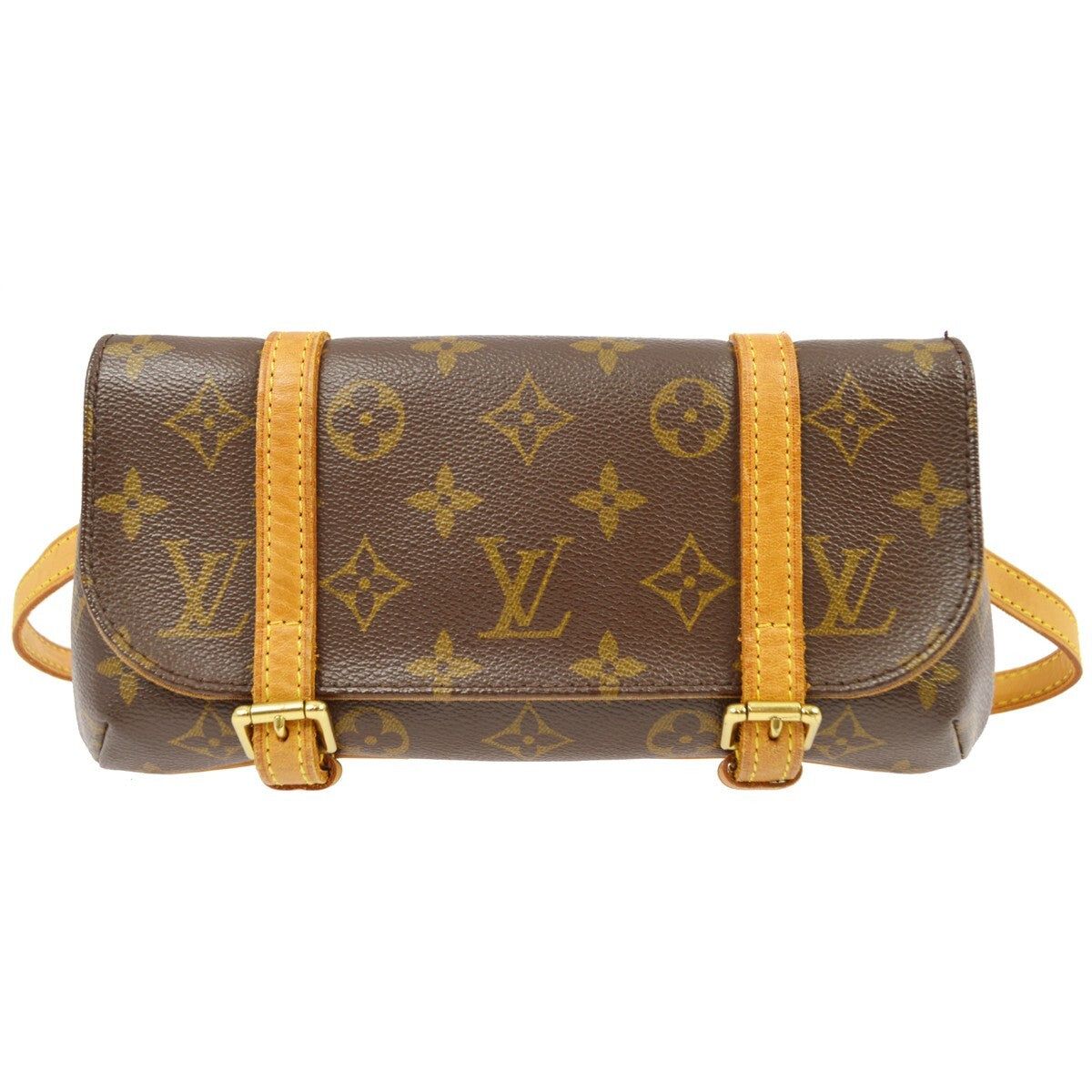 Louis Vuitton Marelle Waist Monogram Canvas, Brown, Canvas, Clutch