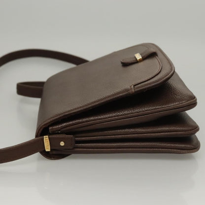 Bally Vintage Leather, Brown, Leather, Shoulder Bag
