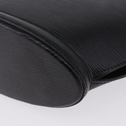 Louis Vuitton Saint Jacques Leather, Black, Leather, Shoulder Bag