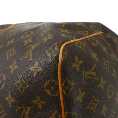 Louis Vuitton Keepall Monogram Canvas, Brown, Canvas, Travel Bag