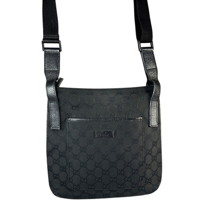 Louis Vuitton, Black, Leather, shoulder