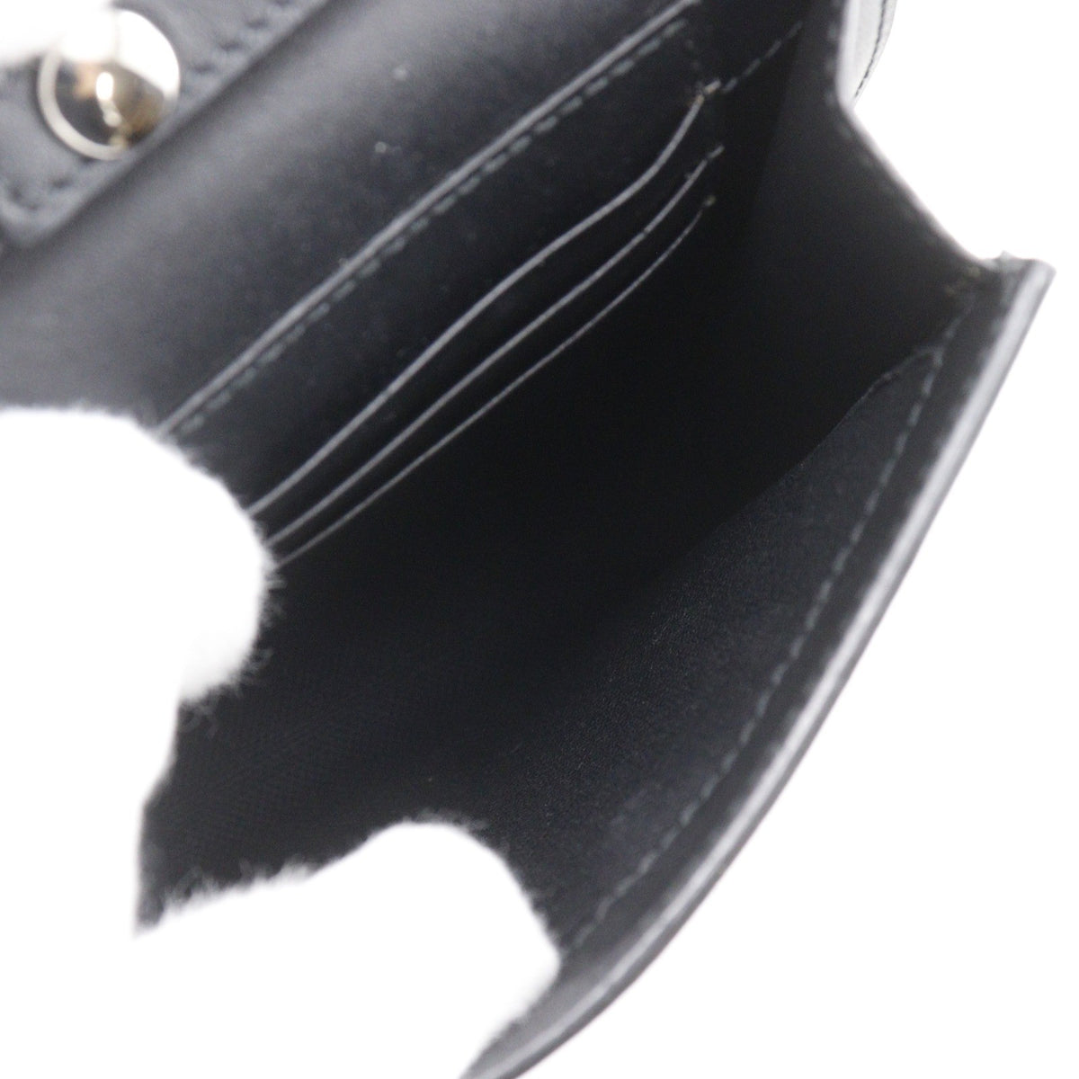 Gucci Flap Printed Coated Canvas, Black, PVC, Shoulder Bag