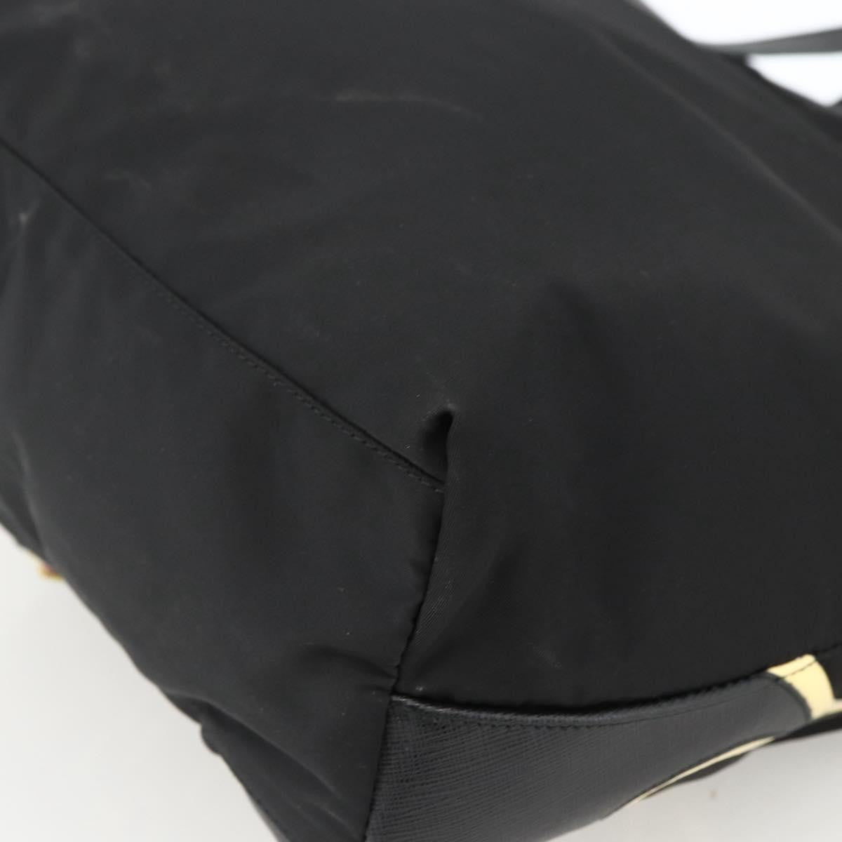 Prada Zip Tote Tessuto, Black, Nylon, Tote Bag