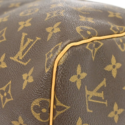 Louis Vuitton Keepall Monogram Canvas, Brown, Canvas, Travel Bag