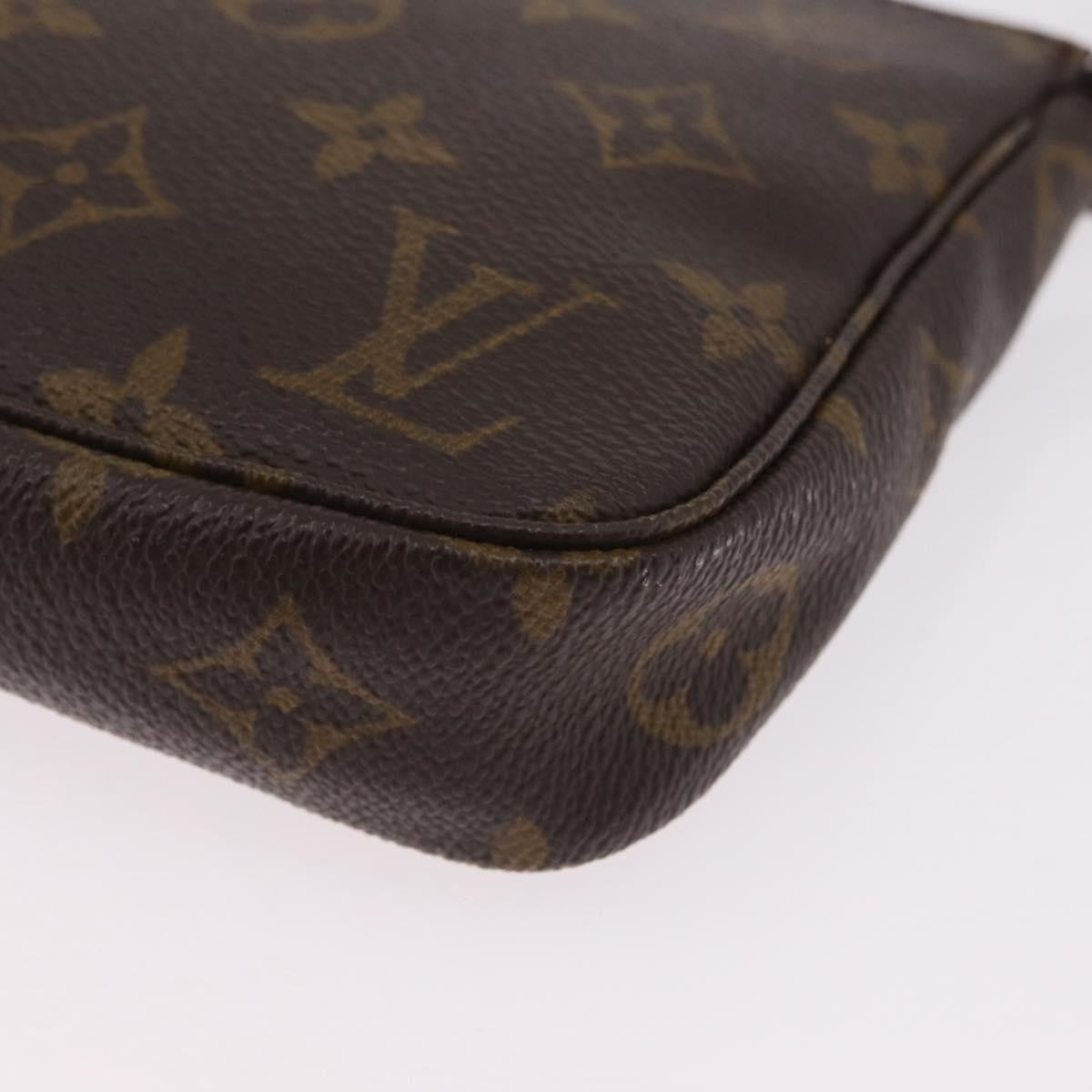 Louis Vuitton Pochette Accessoires NM Monogram Canvas, Brown, Canvas, Clutch
