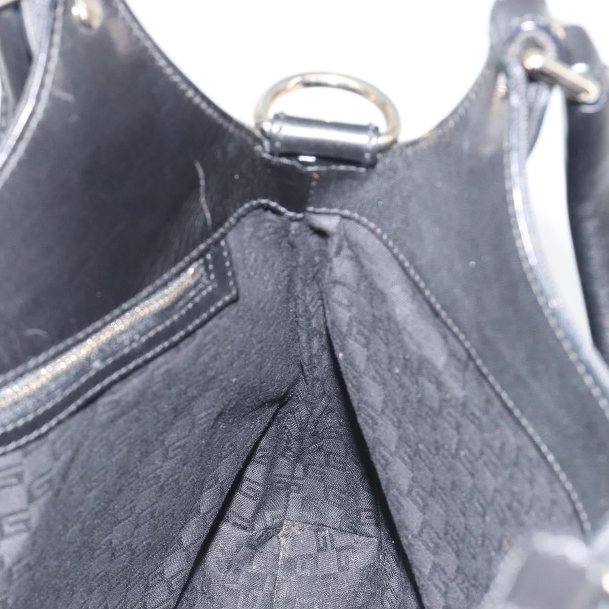 Gucci Reins Web Canvas, Black, Canvas, Shoulder Bag