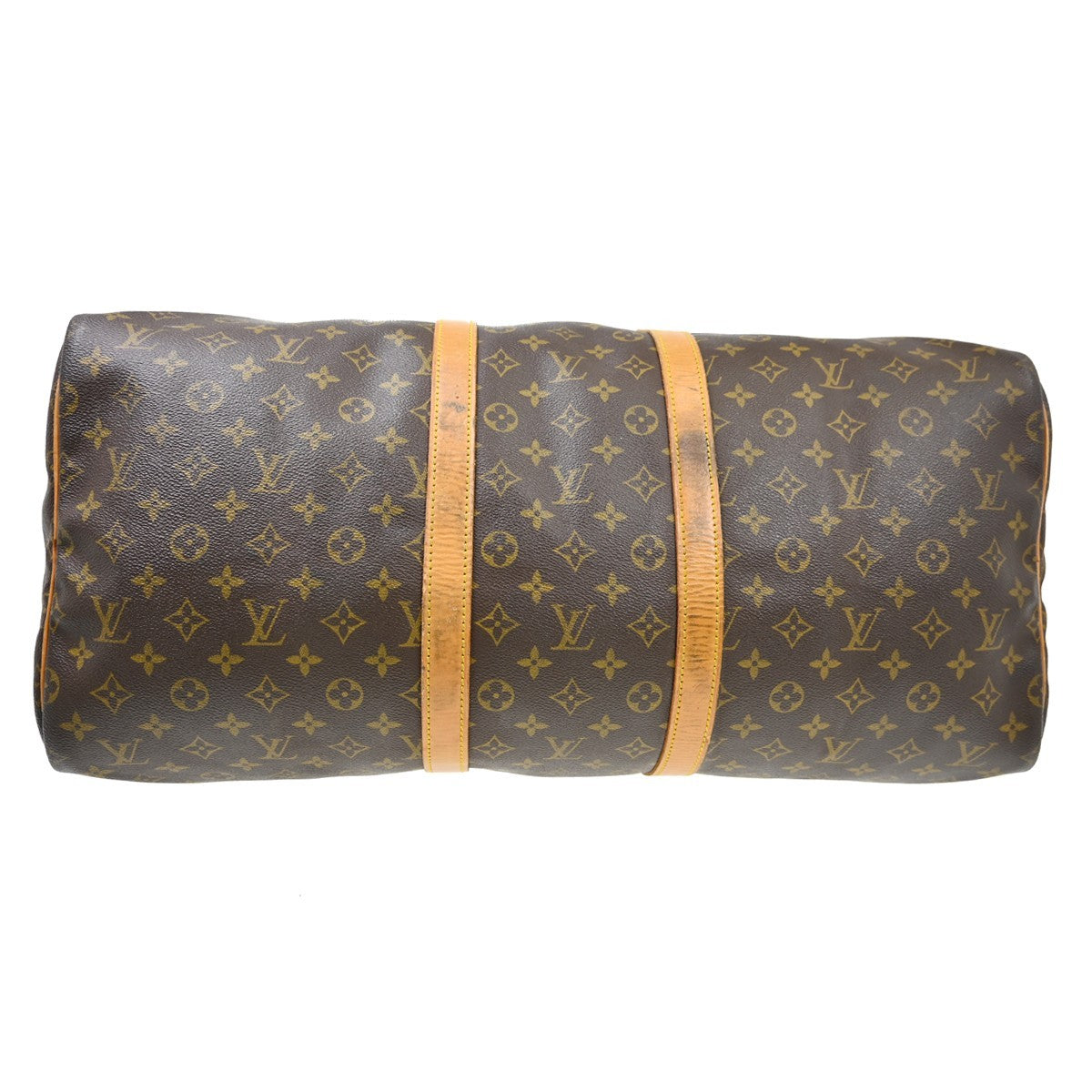 Louis Vuitton Keepall Monogram Canvas, Brown, Canvas, Travel Bag