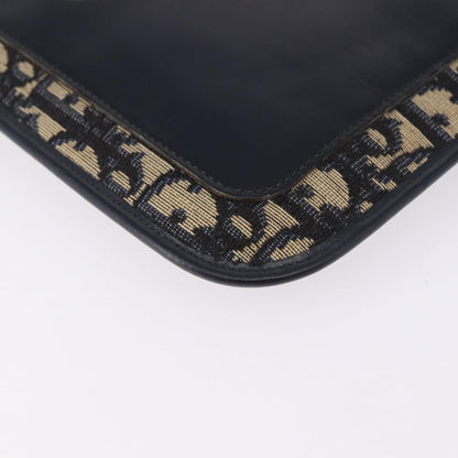 Christian Dior Trotter shoulder Canvas, Navy, Canvas, Handbag