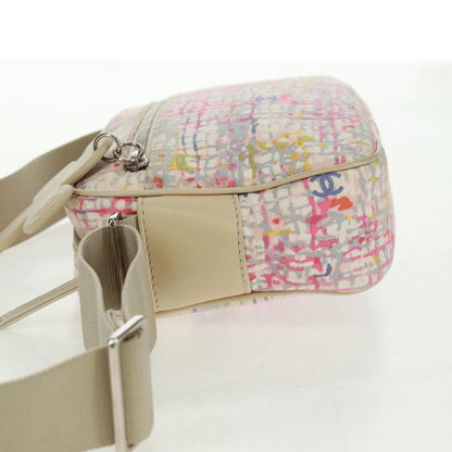 Chanel Vintage Clover Camera Printed Canvas, Multicolour, Canvas, Shoulder Bag