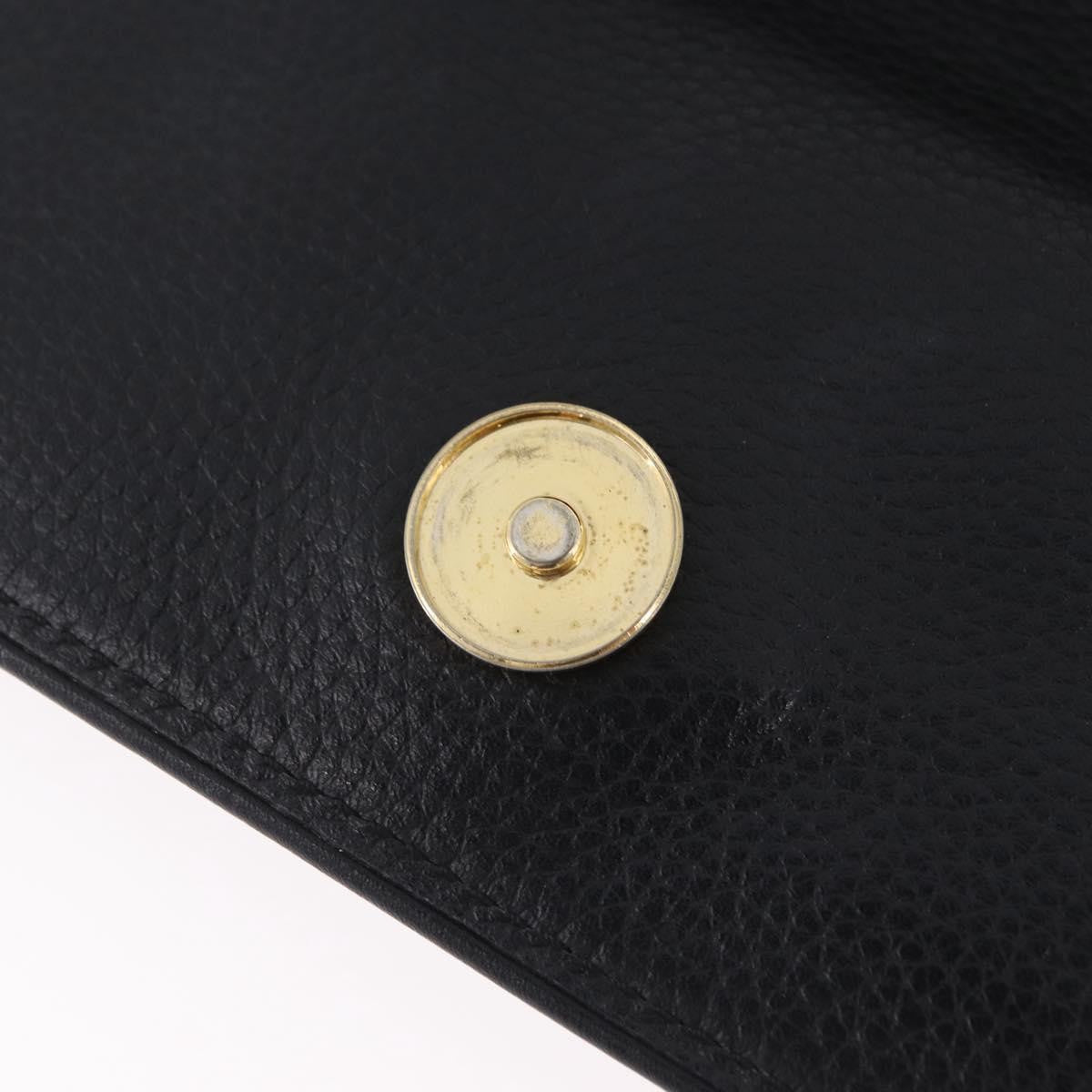 Celine Top Handle Leather, Black, Leather, Handbag
