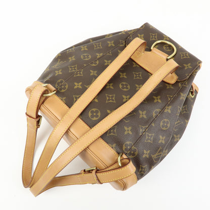 Louis Vuitton Vintage Montsouris Monogram Canvas, Brown, Canvas, Backpack